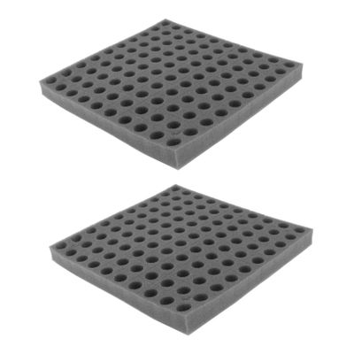 OFFSCH Hydroponic Sponges, 2 Pieces, Black Sponge for Soilless Vegetable Growing, Seedling Tray and Garden Table