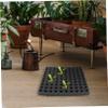 OFFSCH Hydroponic Sponges, 2 Pieces, Black Sponge for Soilless Vegetable Growing, Seedling Tray and Garden Table view 4