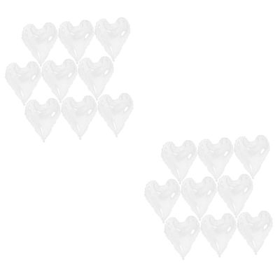 Ciieeo 2 Sets Transparent TPU Flower Bouquet Wrapping Balls, 10 Pieces Each