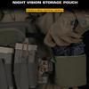 Peminkoo Binocular Night Vision Device Pouch, Soft-Padded MOLLE Waist Bag, Gray view 2