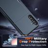 xinyunew Wallet Case for Samsung Galaxy S23 FE with Card Holder, Shockproof Dual-Layer Case, Navy Blue view 3