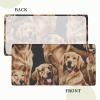 DCARSETCV Golden Retriever Floral Tablecloth, Elastic Edge, Fits 150 cm view 2