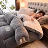 SAYEYBU Elegant Heavy Reversible Velvet Winter Duvet, 200 x 230 cm, 3 kg view 1