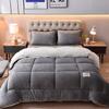 SAYEYBU Elegant Heavy Reversible Velvet Winter Duvet, 200 x 230 cm, 3 kg view 2