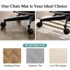 EYKWKB Chair Mat for Hard Floors, Desk and Office Chair, Gaming Carpet Mat, 60 x 70 cm view 4