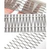 304 Stainless Steel Wire Rope Mesh, Balustrade Mesh for Flexible Cable Fence, Stairs and Fall Protection, Expandable Design, 8 cm, Color: 1.5 x 2 m view 3