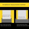 Reusable Aluminum Flood Barrier, 160 × 40 cm view 2