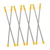 Happyyami 8-Piece Stainless Steel Telescopic Spray Wands, Adjustable from 45 cm to 80 cm, Space-Saving Design for Orchards and Agricultural Spraying view 1