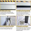 Reusable Flood Barrier for Heavy Rain, Low-Lying Areas and Garages, 220 x 80 cm view 2