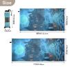 Joitme Halloween Pumpkin Castle Dark Camping Towels, M-Gray, Pool & Sand-Resistant Beach Towels view 4