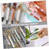 Clear Plastic Test Tubes with Cork Stoppers, 24-Pack view 3