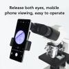 Microscope Eyepiece Smartphone Adapter with 12.5× Eyepiece view 2