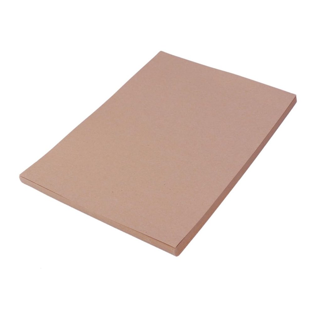 A4 Kraft Paper Gift Wrapping Paper, 50 Sheets, Brown