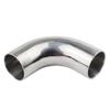 90-Degree Sanitary Weld Elbow, SS304 Stainless Steel, Polished, Food-Grade (45 x 1.5 mm) view 1