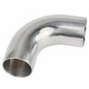 90-Degree Sanitary Weld Elbow, SS304 Stainless Steel, Polished, Food-Grade (45 x 1.5 mm) view 2
