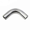 90-Degree Sanitary Weld Elbow, SS304 Stainless Steel, Polished, Food-Grade (45 x 1.5 mm) view 3