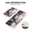 JTKREZ Husky Dog-Printed Kitchen Mats, Non-Slip, Absorbent, 2-Piece Set view 2