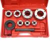 Portable Manual Pipe Threader Set with 7 Dies and Ratcheting Handle, for 3/8 to 2 in. Pipes view 3