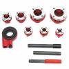 Portable Manual Pipe Threader Set with 7 Dies and Ratcheting Handle, for 3/8 to 2 in. Pipes view 4
