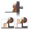 Durable Height Gauge for Table Saws and Router Tables, Inch view 2
