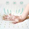 KUGGKKTP Mattress Topper, 100% Natural Latex, Organic, Breathable and Comfortable, Durable, Resists Folding, 5 cm, 90 x 200 cm view 2