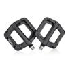 SHUNMIN MTB Bike Pedals, Non-Slip Platform Flat Pedals, 9/16-Inch, Red view 4