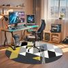 140 cm Round Gaming Chair Mat for Hard Floors and Carpet view 2