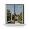 MAGICDOOR Magnetic Fiberglass Screen Door, 195 x 175 cm, Black view 1