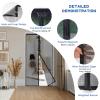 MAGICDOOR Magnetic Fiberglass Screen Door, 195 x 175 cm, Black view 2