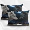 IUNTWEIE Wolf Bedding Set 135 x 200 cm, 3D Wolf Duvet Cover with Zipper and 2 Pillowcases view 2