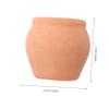 Happyyami Set of 8 Terracotta Succulent Pots for Small Plants view 2