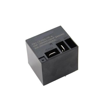 T91 DC12V 30A 4-Pole SPST NO Electromagnetic Miniature Power Coil Relay