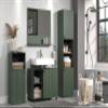 PureBliss Green Wall Mirror / Mirror Glass W 80 x H 74 cm view 4
