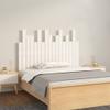 CFODOJ Home-Wall White Pine Wood Headboard, 108 x 3 x 80 cm view 1