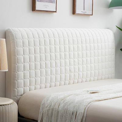 UWOBTN Padded Headboard Cover, 220 cm/86.6 in, Color 1