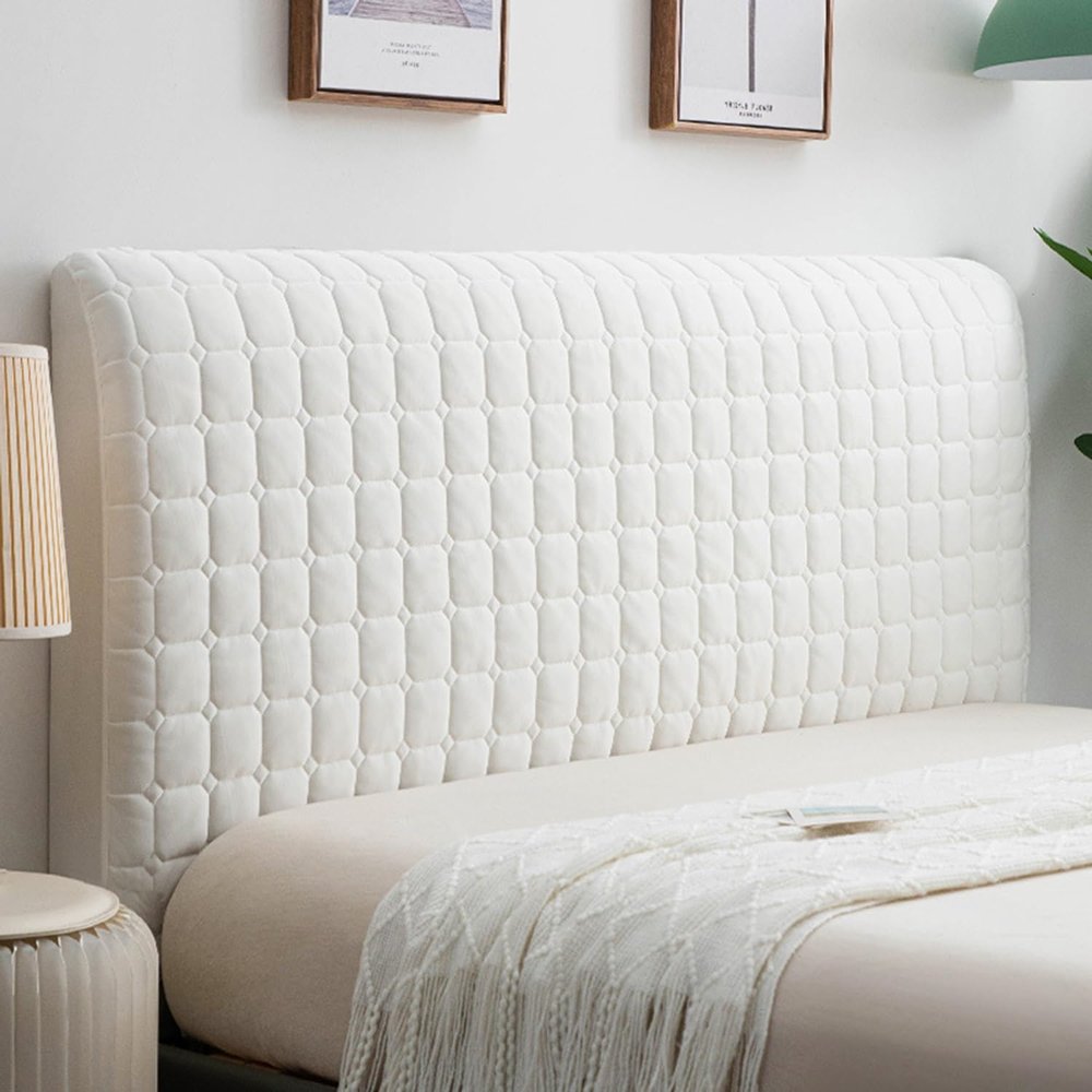 UWOBTN Padded Headboard Cover, 220 cm/86.6 in, Color 1