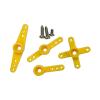 Y63Z1Y0 2-Pack 2 g/4.3 g Mini Metal Gear Micro Digital Servo for RC Fixed-Wing Aircraft, Helicopters, and Robots (GS2502MG) view 2