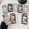 FLIRACON Case for iPhone 14 Pro, 3D Snake Design, Silver view 2