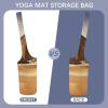 RKJVB Portable Yoga Mat Bag with Egyptian Pyramids Print and Strap view 3
