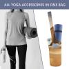 RKJVB Portable Yoga Mat Bag with Egyptian Pyramids Print and Strap view 4