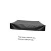 Black Square Oxford Fabric Sandbox Cover with Drawstring view 2