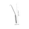 MUCKLILY Heavy-Duty Iron Manhole Hook, Silver view 2