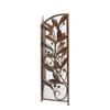 3-Piece Freestanding Fireplace Screen, Wrought Iron view 2
