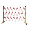 Safety Barrier Fence, Fiberglass, Expandable, 1.2 x 2.5 m, Red/White view 1