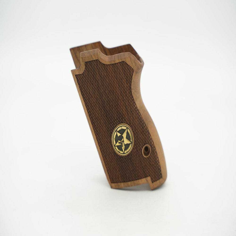 Deep Grips Smith & Wesson CS45-Compatible Walnut Grips