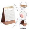 DIYEAH Desk Calendar for Office, Paper Calendar with Note Function, Spiral-Bound, Space-Saving and Practical view 4