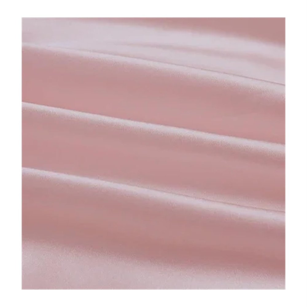 Solid Stretch Satin Fabric, Pink, 108 × 100 cm