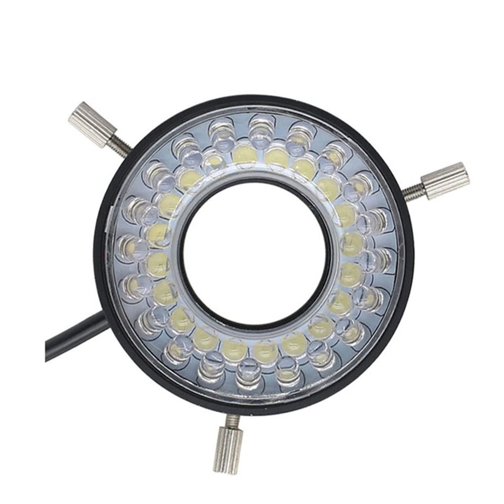 40-LED Adjustable Microscope Ring Light, Green