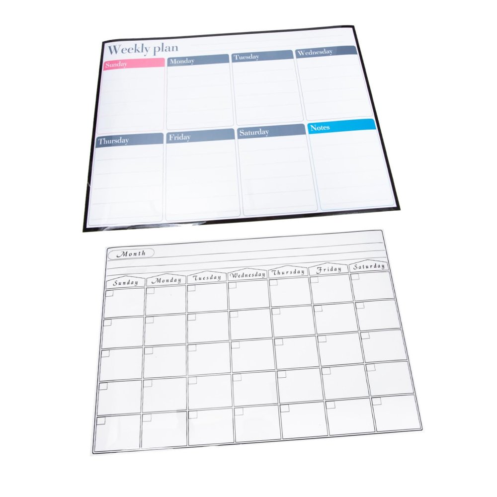 DIYEAH Magnetic Weekly and Monthly Planner Whiteboard
