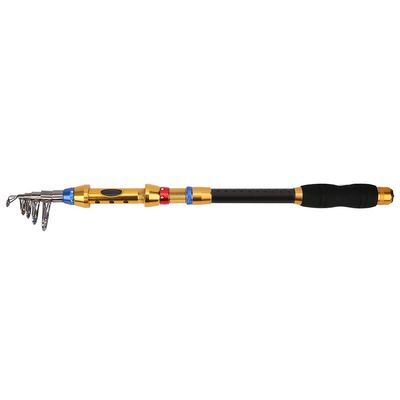 ANKROYU Telescopic Fishing Rod, Carbon Fiber Long-Cast Sea Fishing Rod, Lightweight Multifunctional Travel Rod